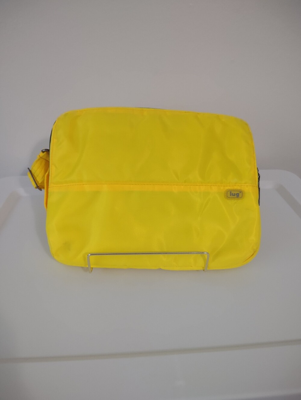 Lug Delta Mini Crossbody Bright Yellow Adjustable Strap